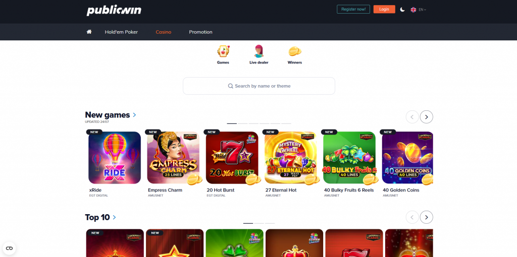 PublicWin Casino
